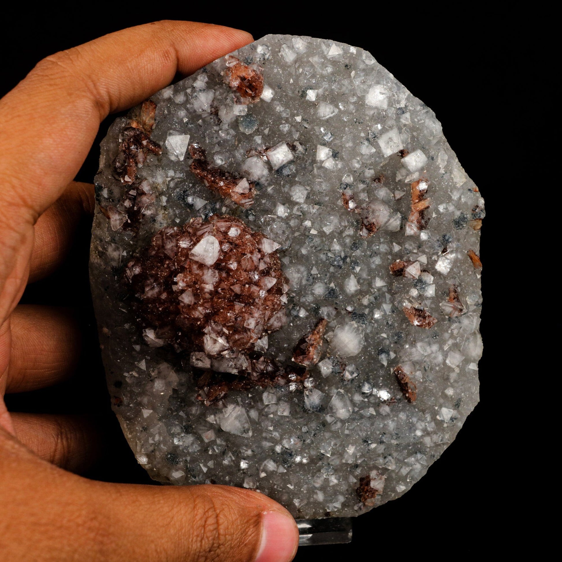 Apophyllite with Stilbite Natural Mineral Specimen # B 6544 Apophyllite Superb Minerals 