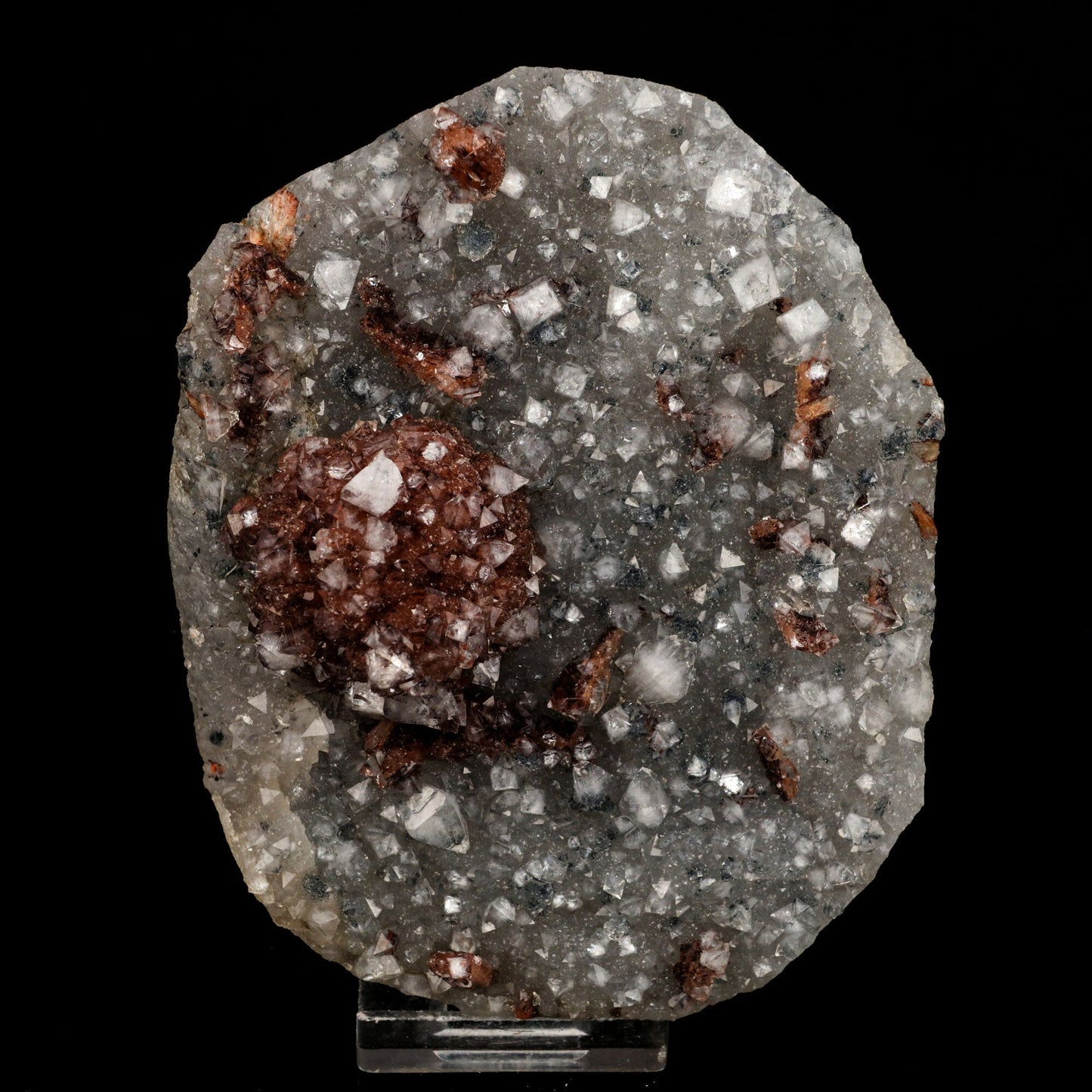 Apophyllite with Stilbite Natural Mineral Specimen # B 6544 Apophyllite Superb Minerals 