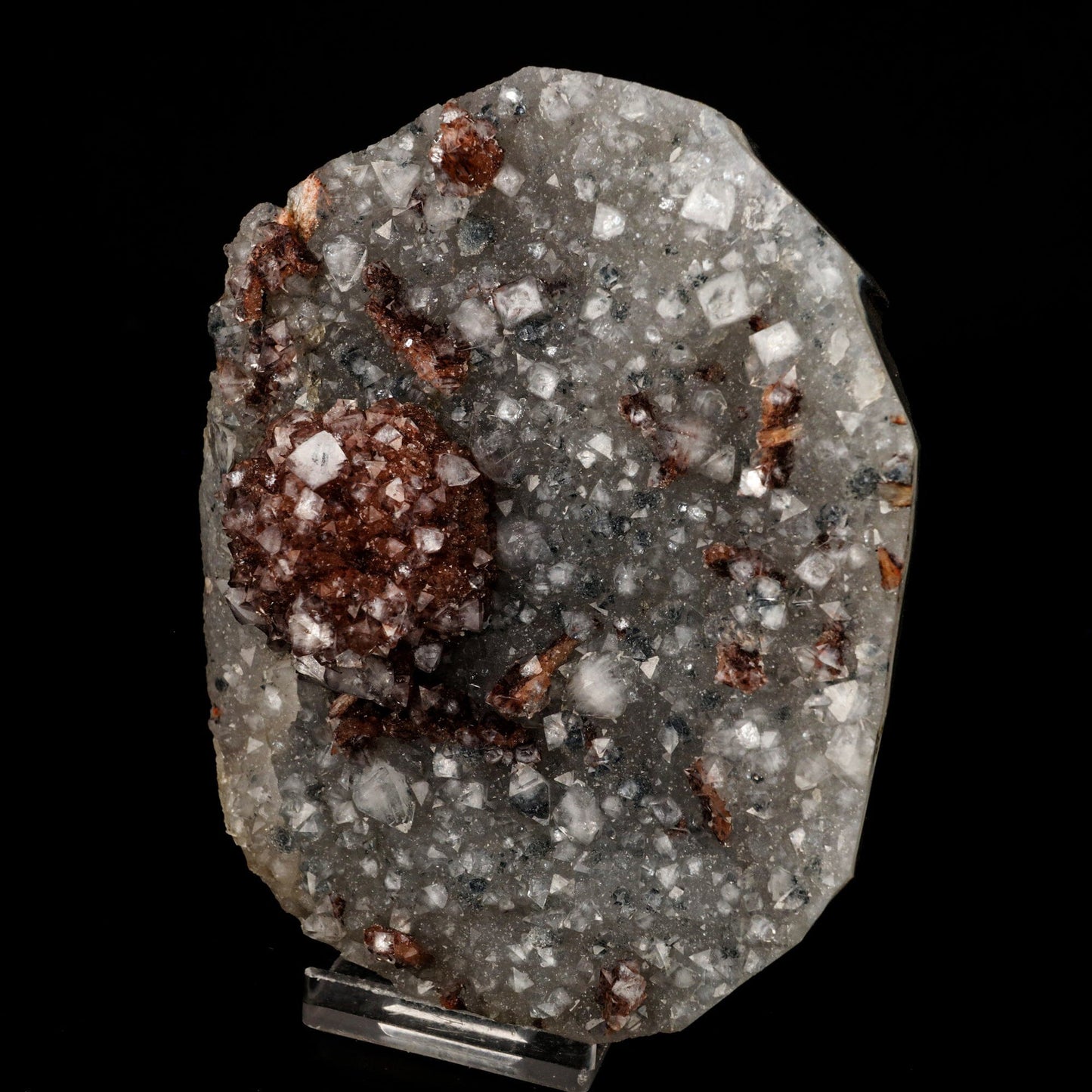 Apophyllite with Stilbite Natural Mineral Specimen # B 6544 Apophyllite Superb Minerals 