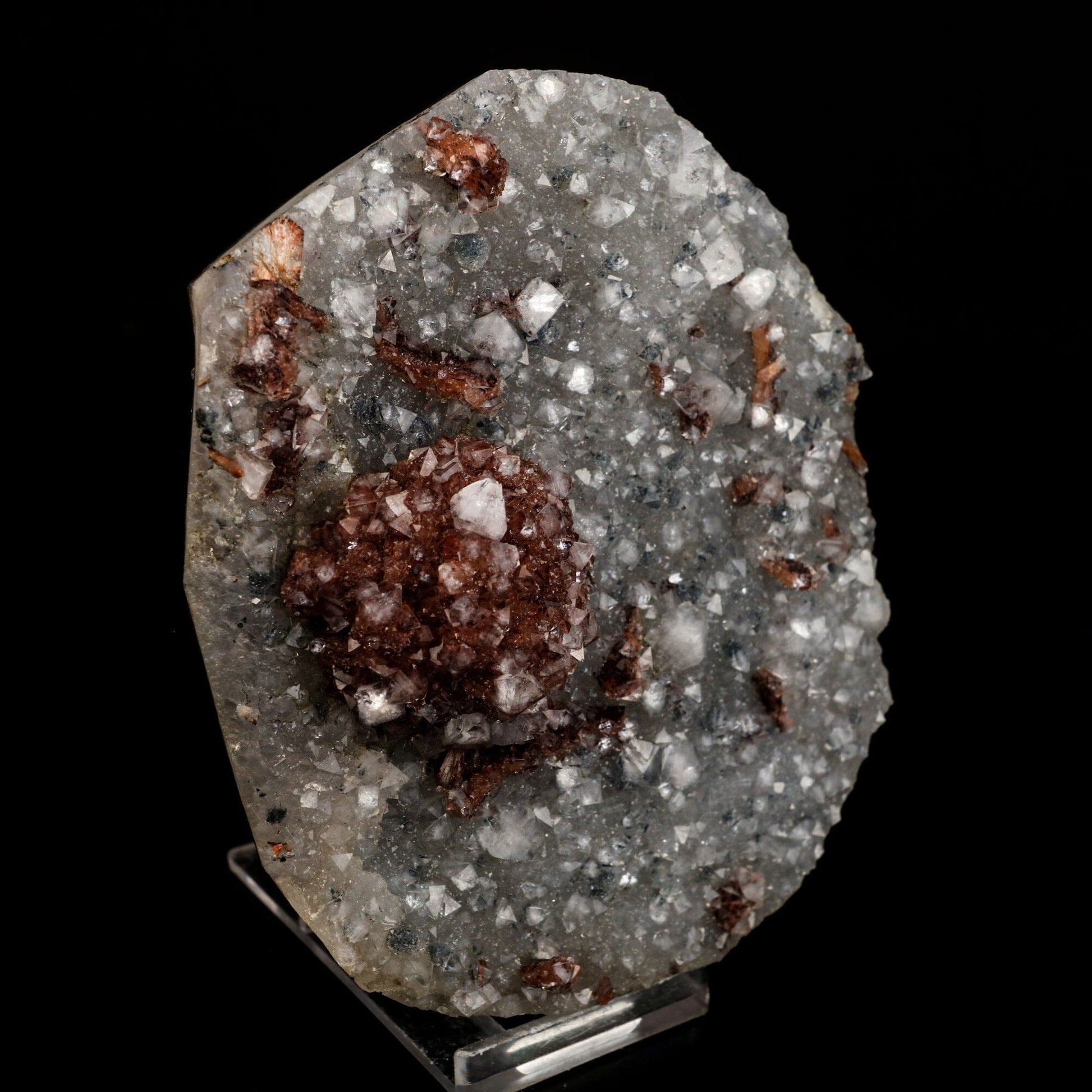 Apophyllite with Stilbite Natural Mineral Specimen # B 6544 Apophyllite Superb Minerals 