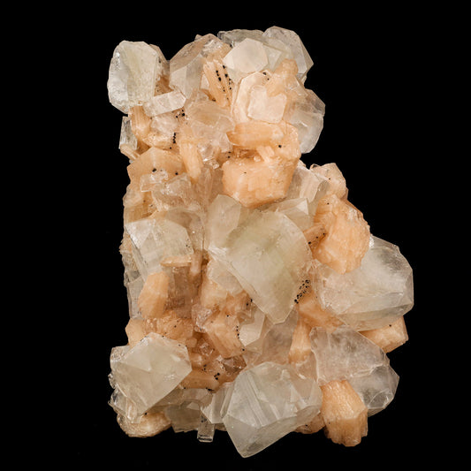 Apophyllite with Stilbite Self Standing Natural Mineral Specimen # B 5819 Apophyllite Superb Minerals 