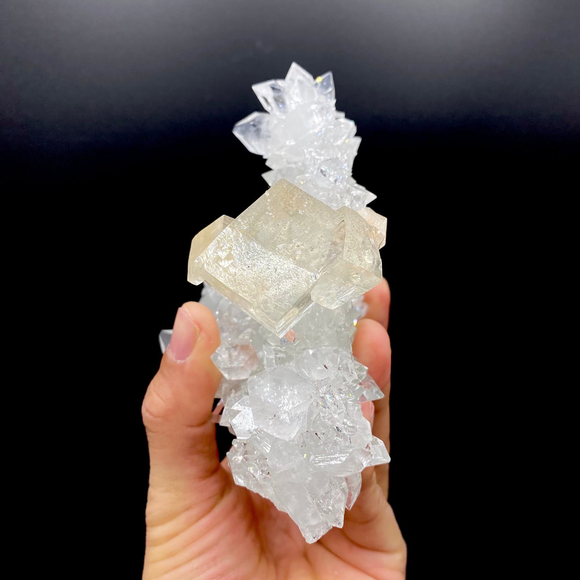 Calcite & Apophyllite DK101 Superb Minerals 