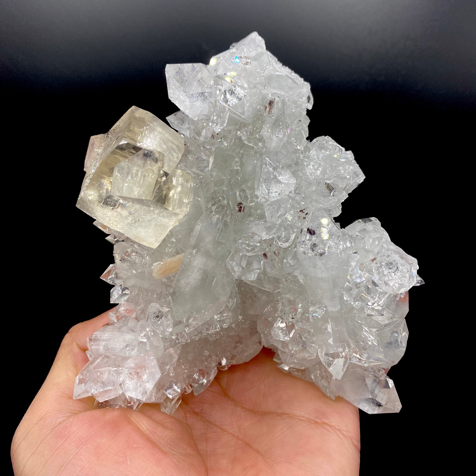 Calcite & Apophyllite DK101 Superb Minerals 