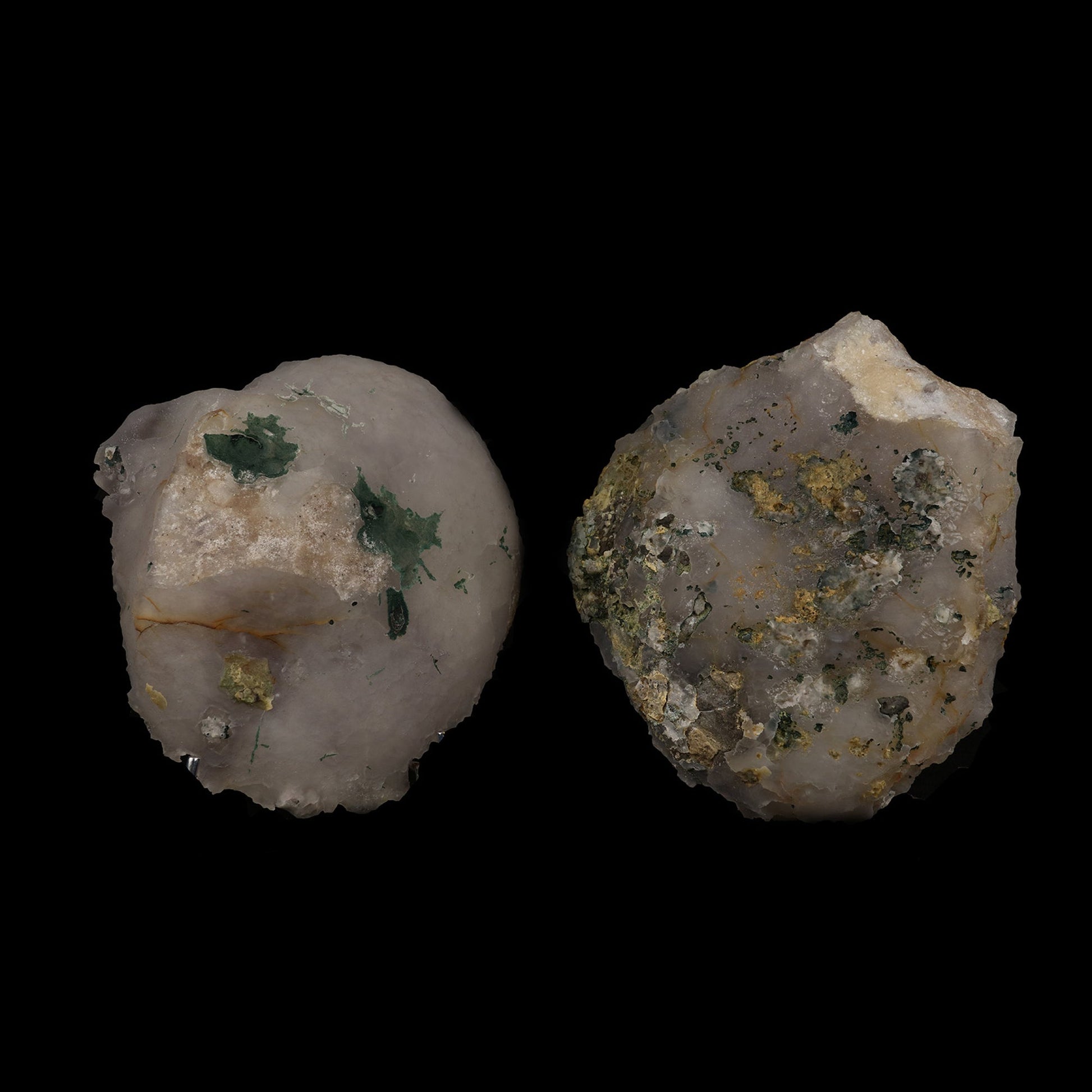 Calcite Crystal Inside Amethyst Two Havle Geode Natural Mineral Specim…  https://www.superbminerals.us/products/calcite-crystal-inside-amethyst-two-havle-geode-natural-mineral-specimen-b-5243  Features: This essay highlights the importance of never judging a book by its cover. When you look at these two halves together, it's plain and unappealing. In fact, it's unappealing. It's amazing to see the sparkling, purple Amethyst crystals lining each half of the chamber as it splits apart!Even the edge