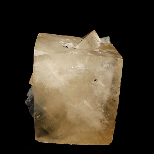 Calcite Cube with MM Quartz Natural Mineral Specimen # B 6237 Calcite Superb Minerals 
