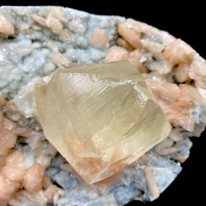 Calcite & Stilbite DK114 Superb Minerals 