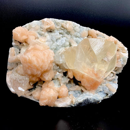 Calcite & Stilbite DK114 Superb Minerals 