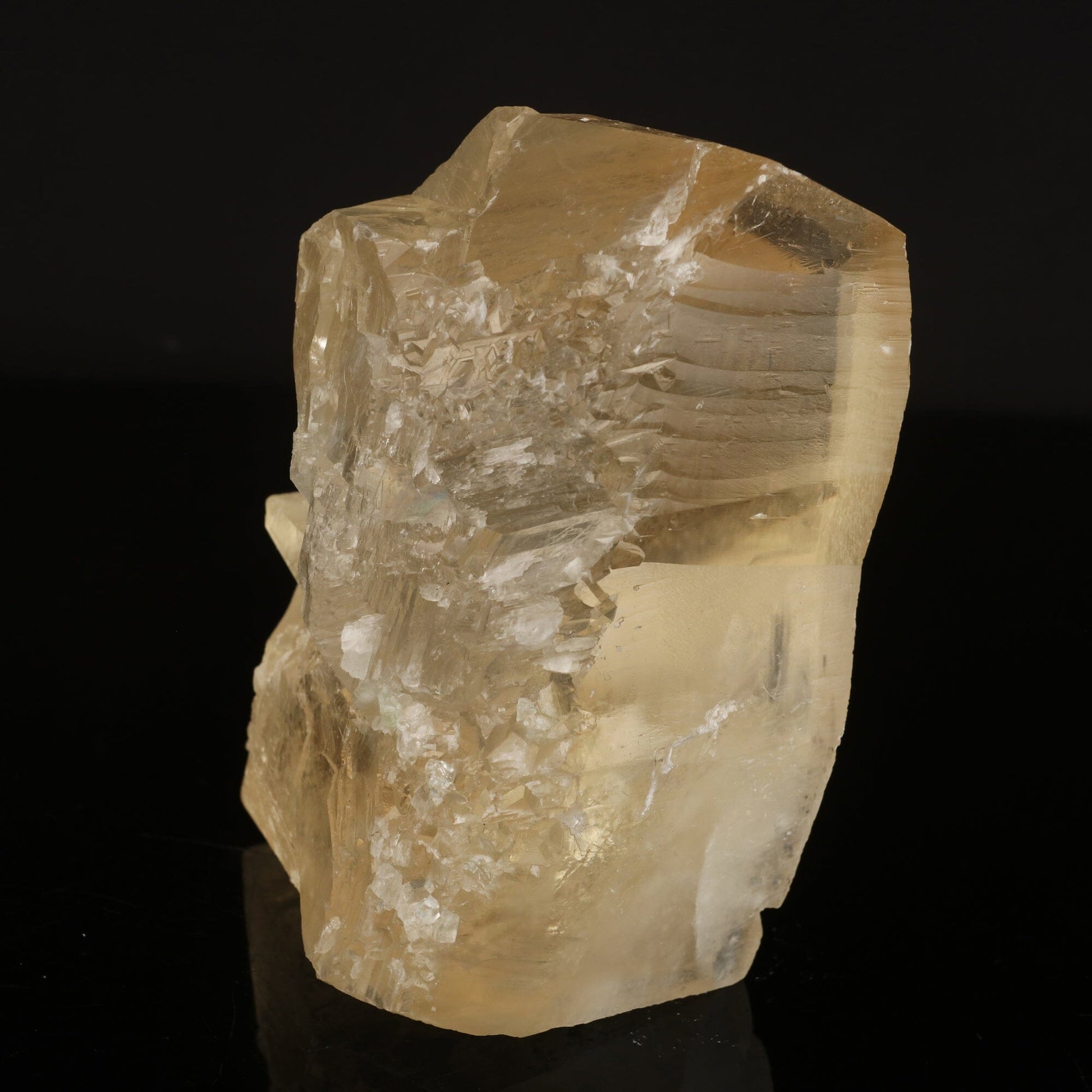 Calcite Terminated Golden Color Natural Mineral Specimen # B 6573 Calcite Superb Minerals 