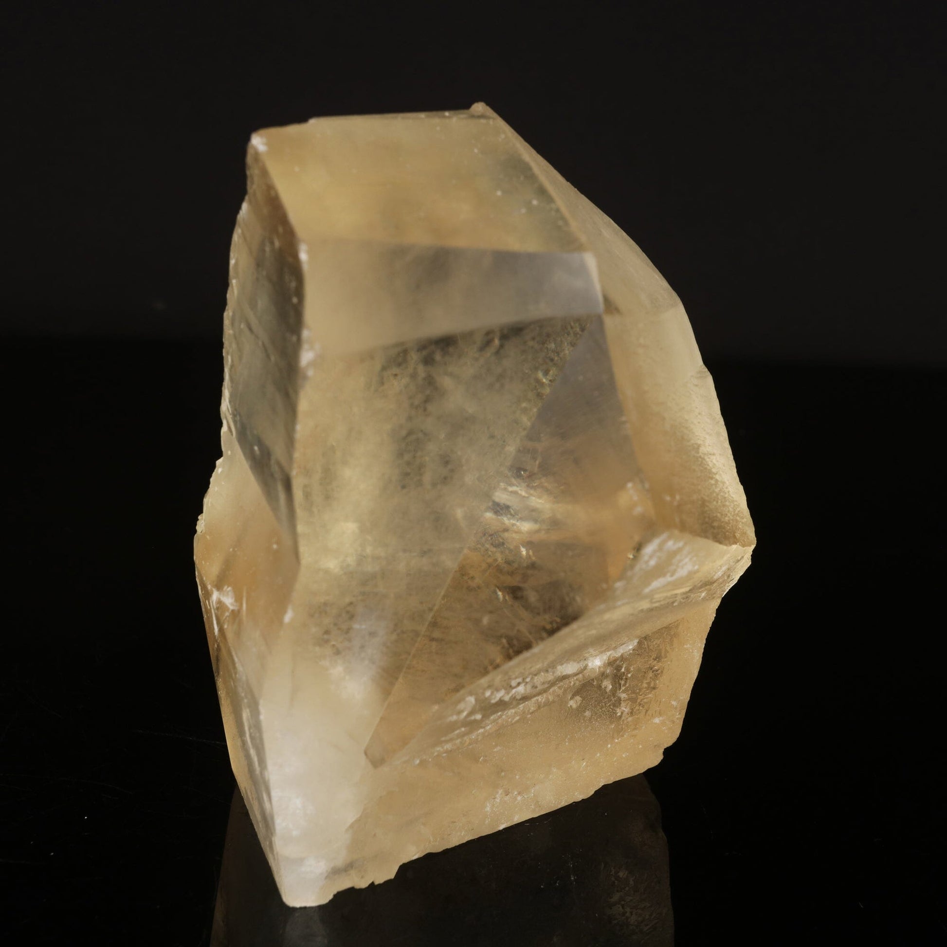 Calcite Terminated Golden Color Natural Mineral Specimen # B 6573 Calcite Superb Minerals 
