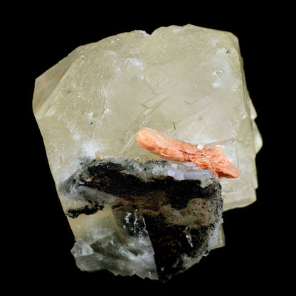 Calcite Translucent Cluster Natural Mineral Specimen # B 3843  https://www.superbminerals.us/products/calcite-translucent-cluster-natural-mineral-specimen-b-3842  FeaturesA large, beautiful transparent to translucent rhombohedral Calcite crystal, 9 cm x 8 Cm. The Calcite crystal has a satin luster&nbsp; and because of the transparency, This is a great, showy piece in excellent condition. Primary Mineral(s): CalciteSecondary Mineral(s): N/AMatrix: N/A9 cm x 8 cm1190 Gms