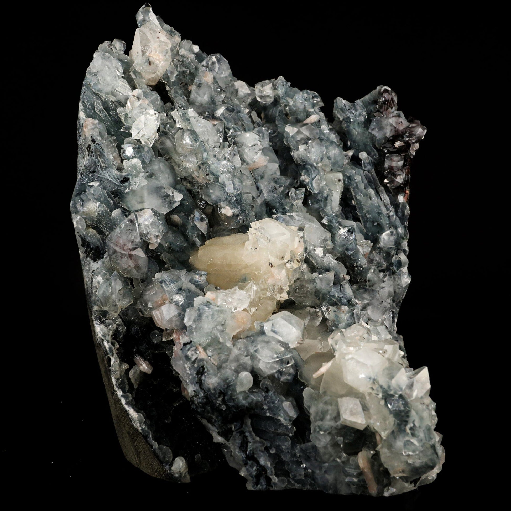 Calcite with Apophyllite Self Standing Natural Mineral Specimen # B 6422 Calcite Superb Minerals 