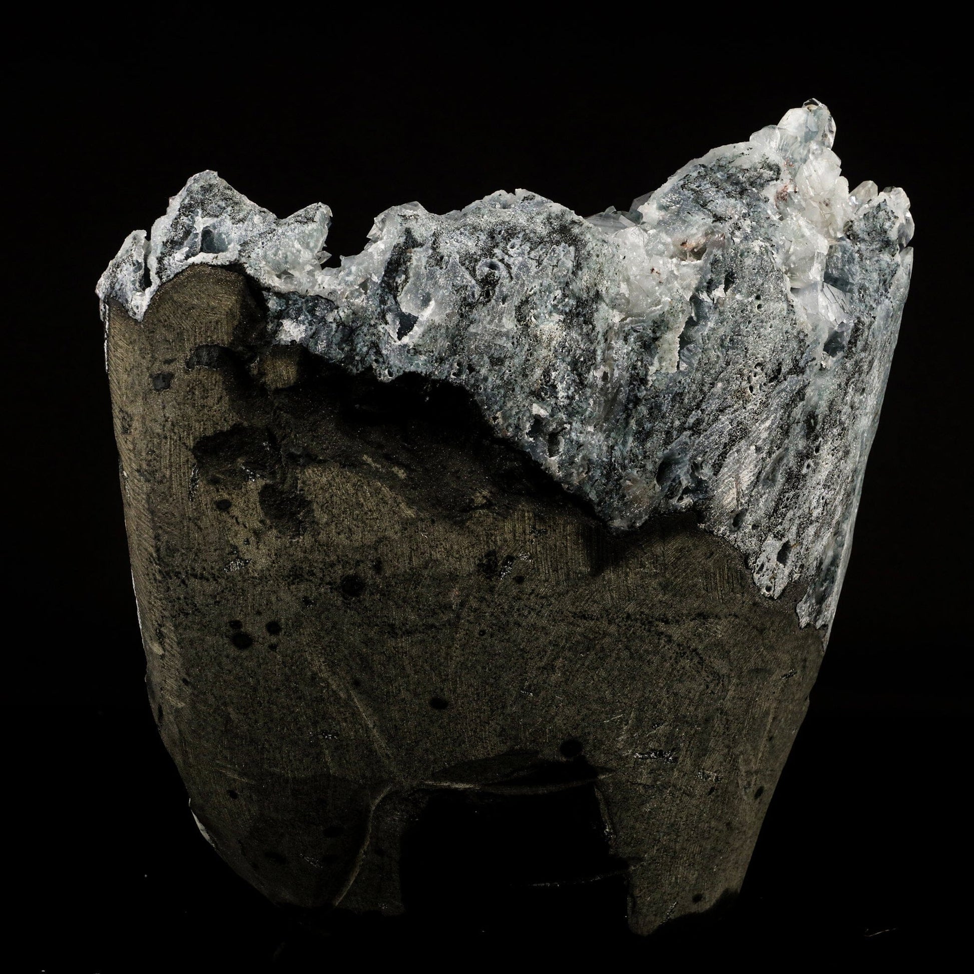 Calcite with Apophyllite Self Standing Natural Mineral Specimen # B 6422 Calcite Superb Minerals 