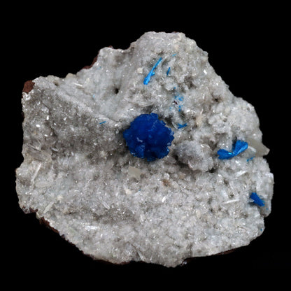 Cavansite Ball on Heuandite (Rare Find) Natural Mineral Specimen # B …  https://www.superbminerals.us/products/cavansite-ball-on-heuandite-rare-find-natural-mineral-specimen-b-4871  Features: Radial group of exquisite deep blue Cavansite on basalt with accompanying beige micro-crystals of Heulandite makes up this stunning work. There's no obvious damage, however the front of the Cavansite "balls" has a small separation mark where it grew up against the pocket wall. It's of excellent 