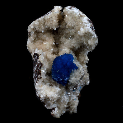 Cavansite Ball on Heuandite (Rare Find) Natural Mineral Specimen # B …  https://www.superbminerals.us/products/cavansite-ball-on-heuandite-rare-find-natural-mineral-specimen-b-4872  Features: This magnificent piece is composed of a radial group of superb deep blue Cavansite crystals on basalt, You can see several various forms of crystallisation in this piece, all of which have the same, strong, saturated blue colour that is honestly 