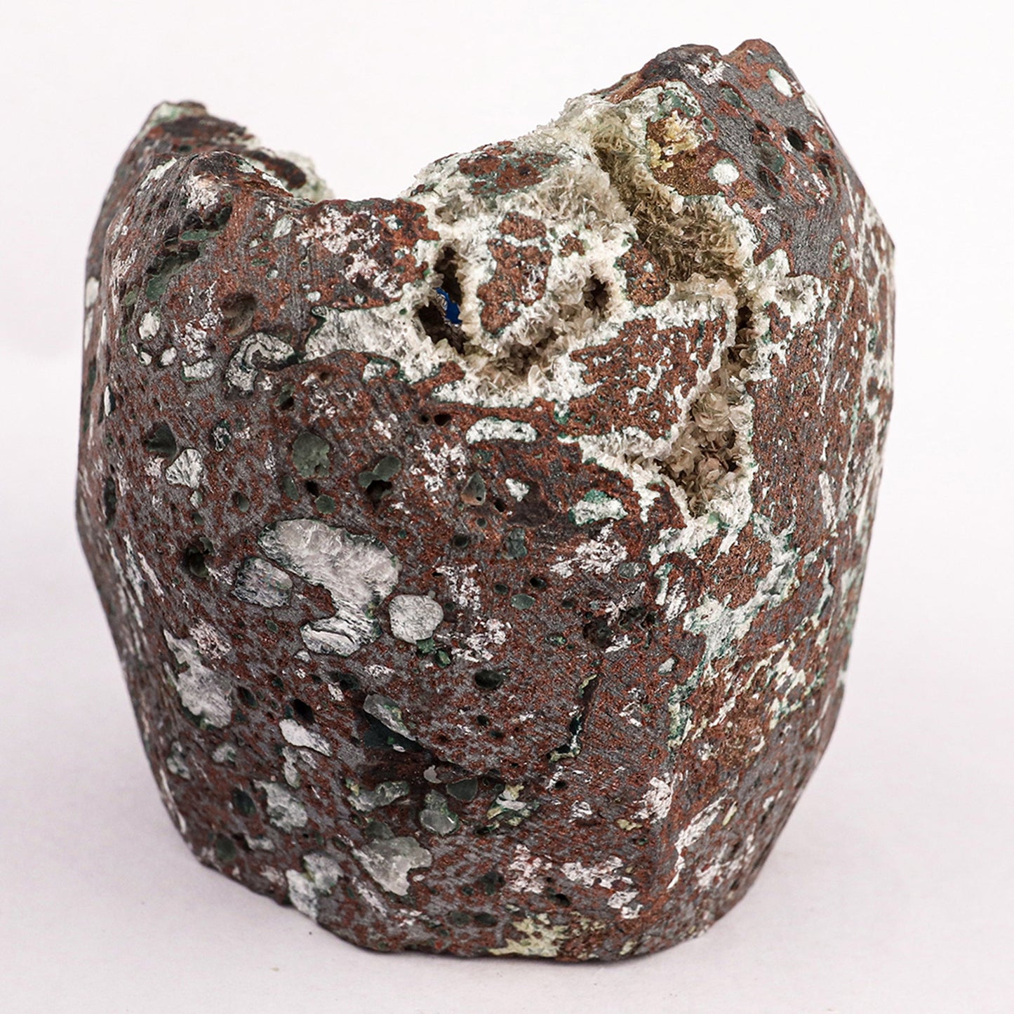 Cavansite on Heulandite (Rare Find) Free Standing Natural Mineral Specimen # B 6353 Cavansite Superb Minerals 