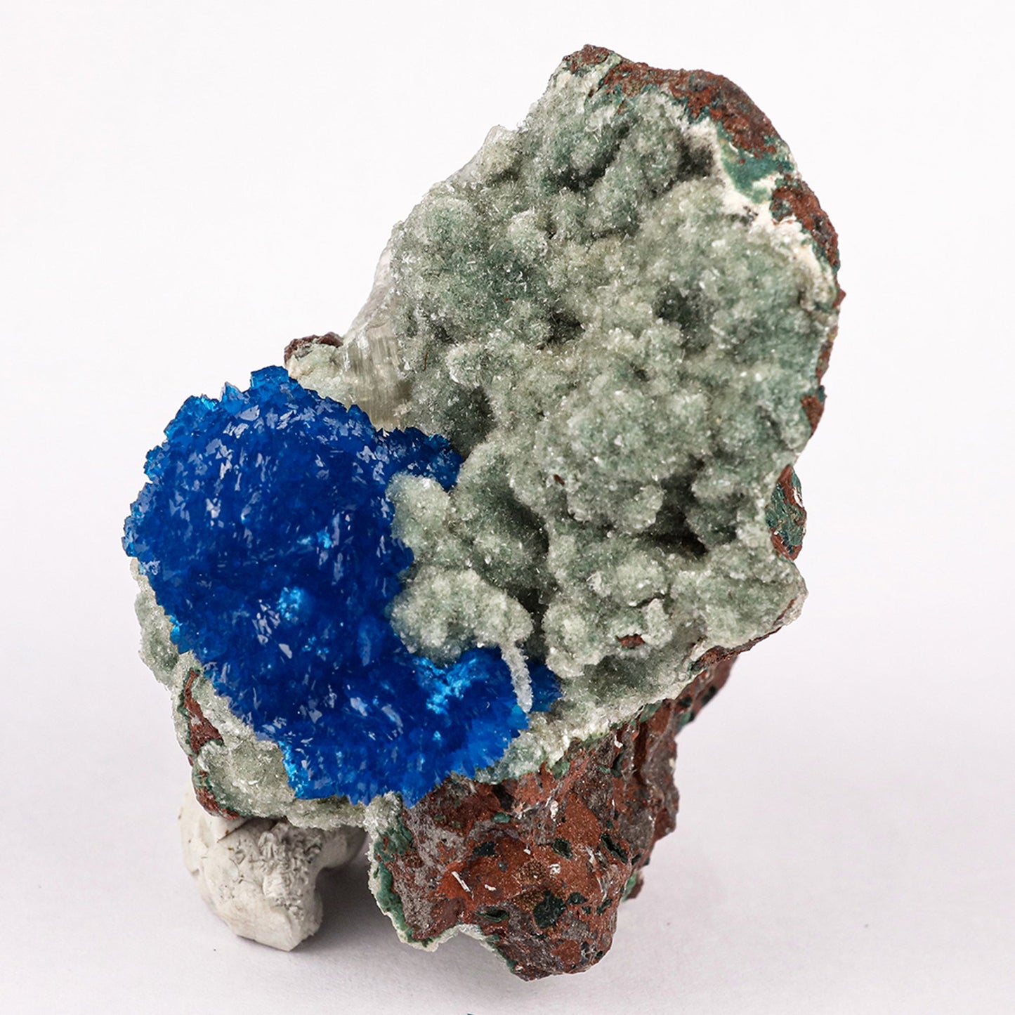 Cavansite on Heulandite (Rare Find) Natural Mineral Specimen # B 6346 Cavansite Superb Minerals 