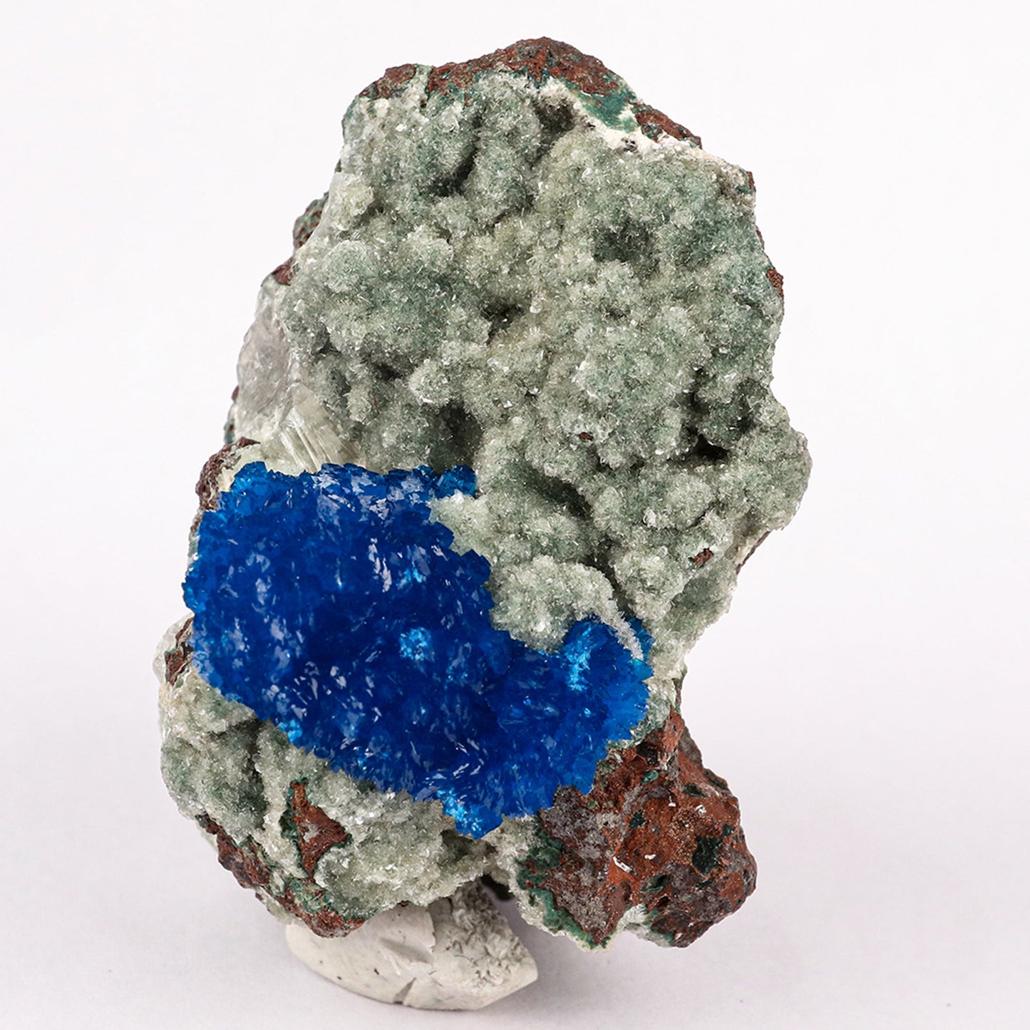 Cavansite on Heulandite (Rare Find) Natural Mineral Specimen # B 6346 Cavansite Superb Minerals 