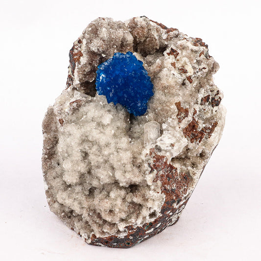 Cavansite on Heulandite (Rare Find) Natural Mineral Specimen # B 6380 Cavansite Superb Minerals 