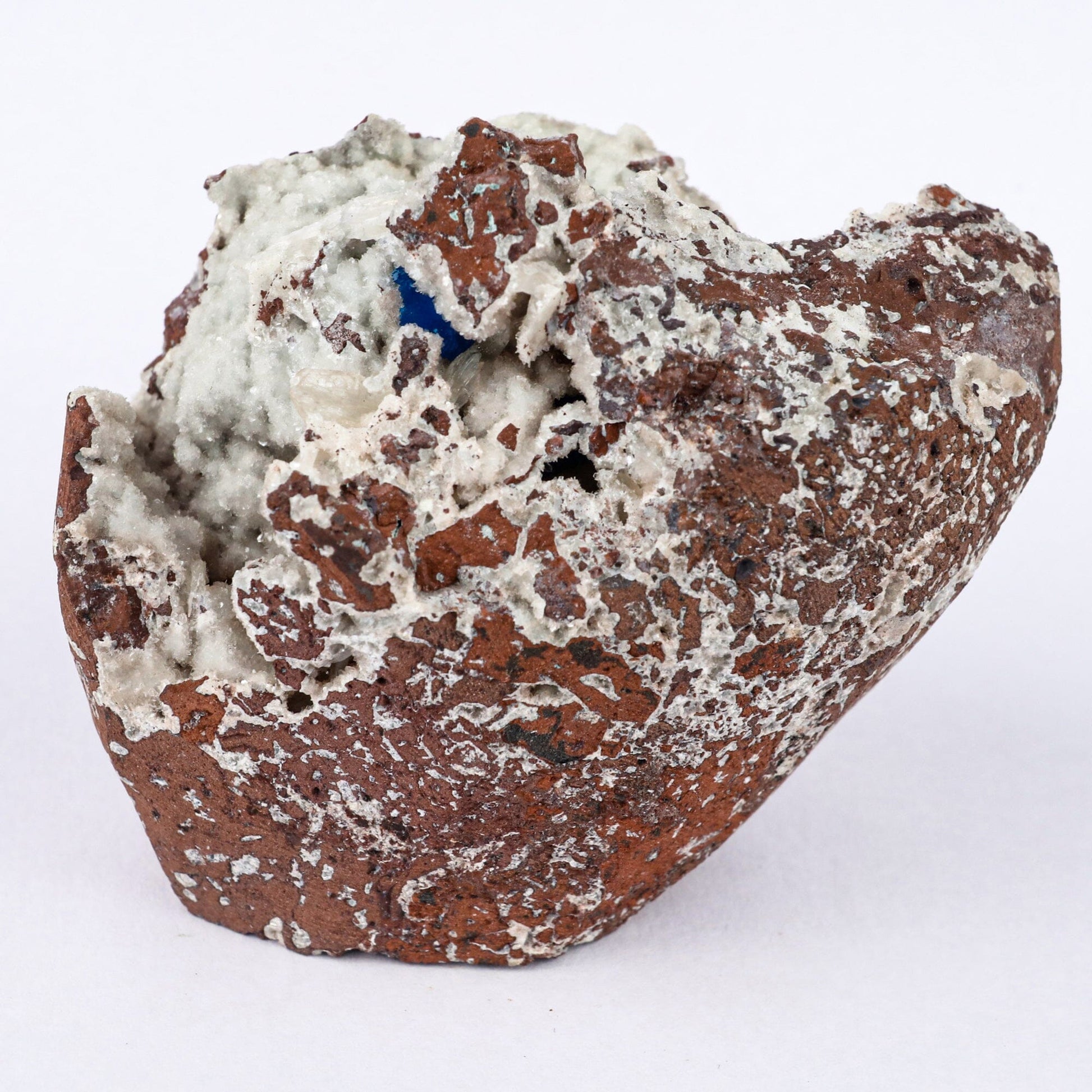 Cavansite on Heulandite (Rare Find) Natural Mineral Specimen # B 6470 Cavansite Superb Minerals 