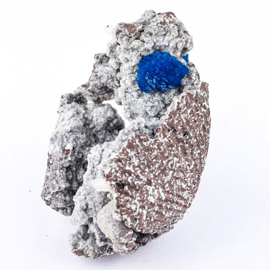 Cavansite on Heulandite (Rare Find) Natural Mineral Specimen # B 6510 Cavansite Superb Minerals 