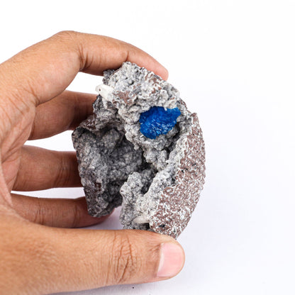 Cavansite on Heulandite (Rare Find) Natural Mineral Specimen # B 6510 Cavansite Superb Minerals 