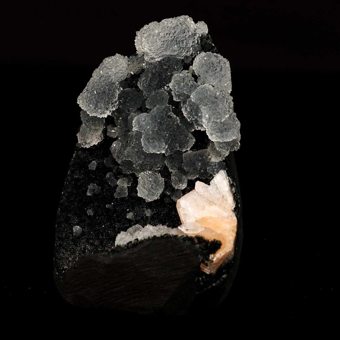 Chalcedony in Julgoldite geode Rarly found free standing Natural Mineral Specimen # B 6639 Julgoldite Superb Minerals 