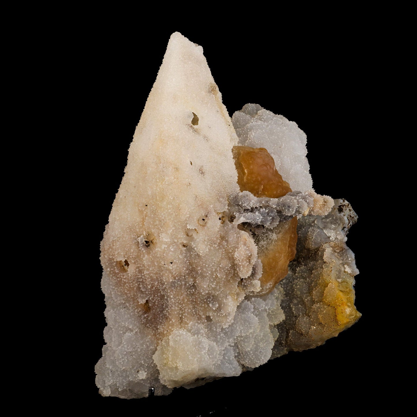 Coated Calcite with chalcedony Natural Mineral Specimen # B 6664 Calcite Superb Minerals 