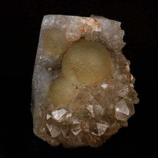 Fluorite Ball Inside MM Quartz Natural Mineral Specimen # B 5310  https://www.superbminerals.us/products/fluorite-ball-inside-mm-quartz-natural-mineral-specimen-b-5310  Features: These golden botryoidal fluorites are unique and extremely attractive. This specimen features a a very gemmy, good sized, rich golden color, fluorite "sphere" on gemmy, colorless, stubby quartz crystal matrix. Primary Mineral(s):&nbsp;Fluorite Secondary Mineral(s):&nbsp;MM QuartzMatrix:&nbsp;N/A 3.5