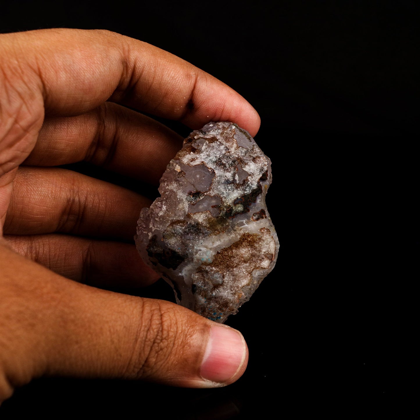 Fluorite ball on Amethyst Natural Mineral Specimen # B 6185 Fluorite Superb Minerals 