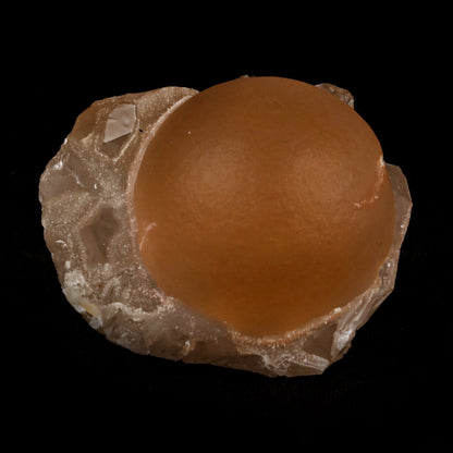 Fluorite ball on MM Quartz Natural Mineral Specimen # B 5359 Fluorite Superb Minerals 