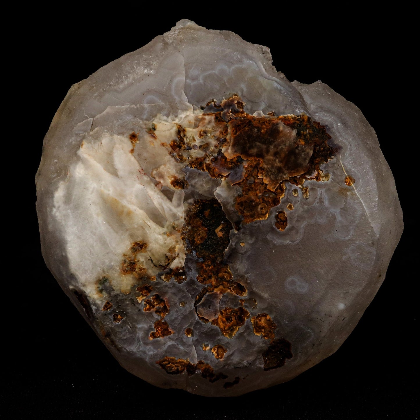 Fluorite ball on MM Quartz Natural Mineral Specimen # B 5372 Fluorite Superb Minerals 