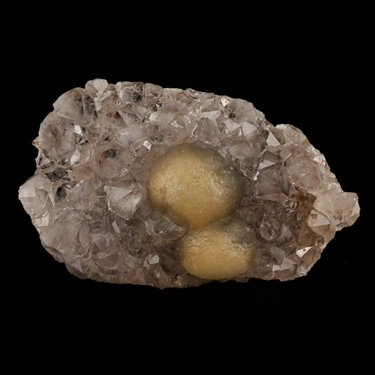 Fluorite ball on MM Quartz Natural Mineral Specimen # B 5384 Fluorite Superb Minerals 