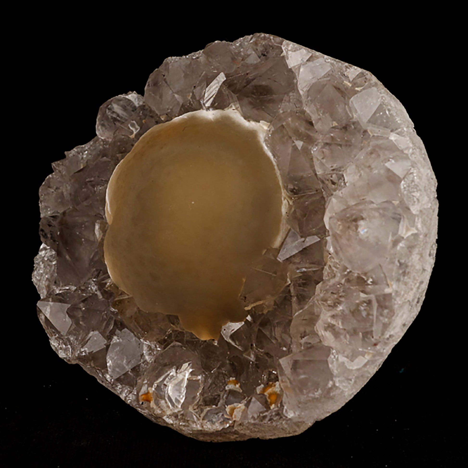 Fluorite ball on MM Quartz Natural Mineral Specimen # B 5388 Fluorite Superb Minerals 