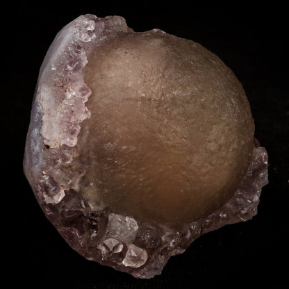 Fluorite ball on MM Quartz Natural Mineral Specimen # B 5399 Fluorite Superb Minerals 