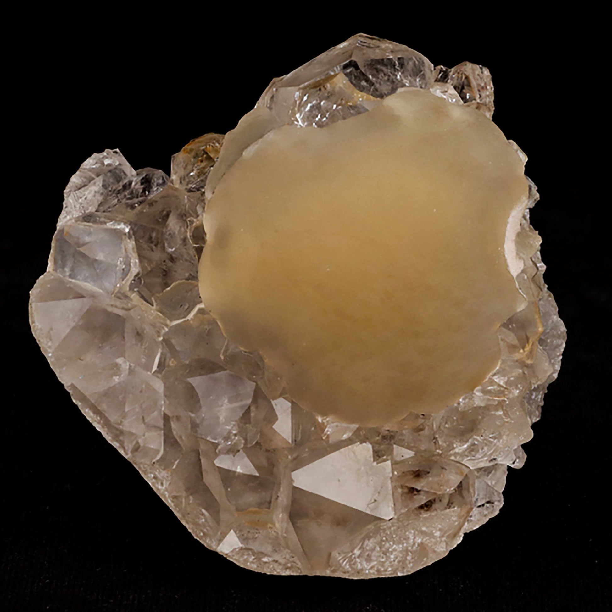 Fluorite ball on MM Quartz Natural Mineral Specimen # B 5414 Fluorite Superb Minerals 