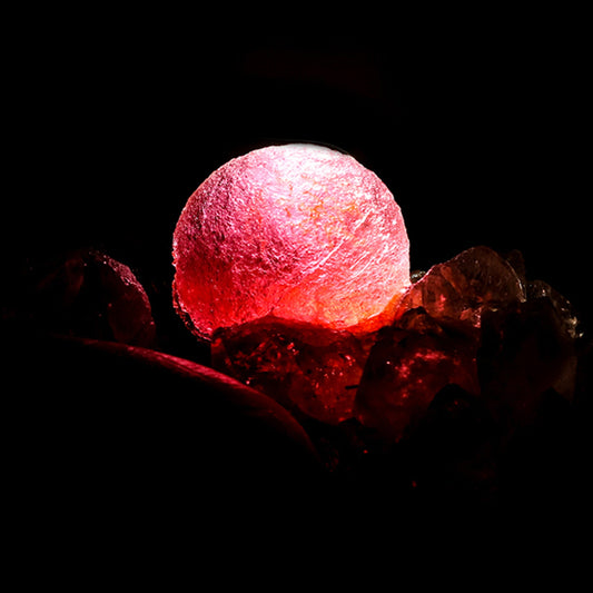 Fluorite Ball Violet Color on Amethyst Very Rare Natural Mineral Specimen # B 5929 Fluorite Superb Minerals 