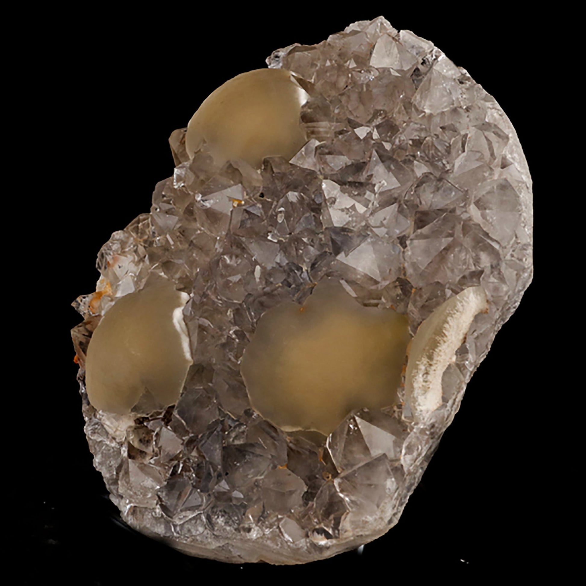 Fluorite balls on MM Quartz Natural Mineral Specimen # B 5406 fluorite Superb Minerals 