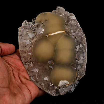 Fluorite balls on MM Quartz Natural Mineral Specimen # B 5410 Fluorite Superb Minerals 