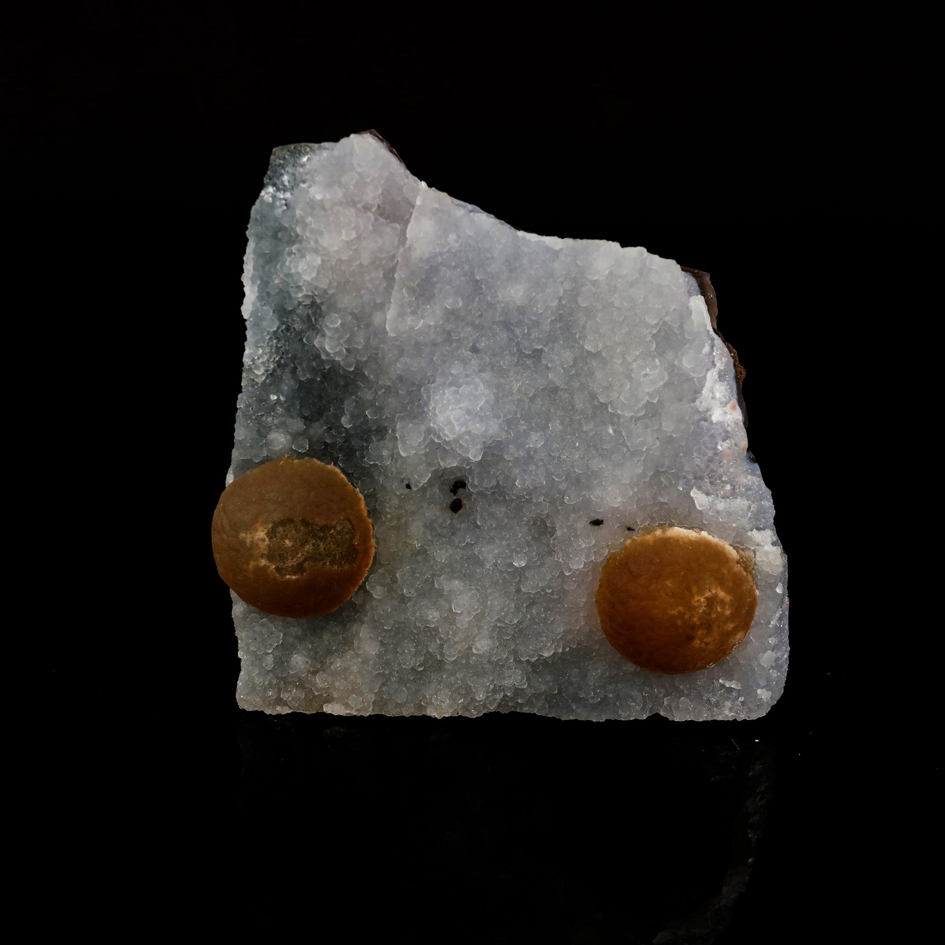 Fluorite balls on MM Quartz Natural Mineral Specimen # B 5464 Fluorite Superb Minerals 