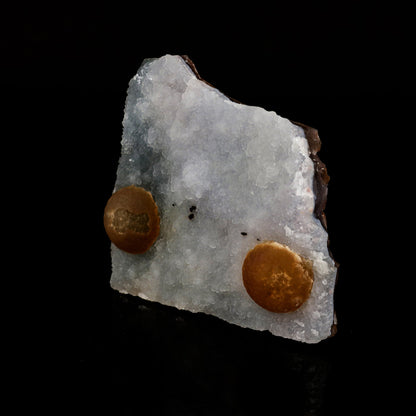 Fluorite balls on MM Quartz Natural Mineral Specimen # B 5464 Fluorite Superb Minerals 