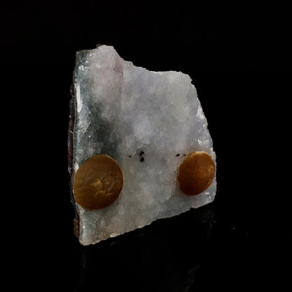 Fluorite balls on MM Quartz Natural Mineral Specimen # B 5464 Fluorite Superb Minerals 