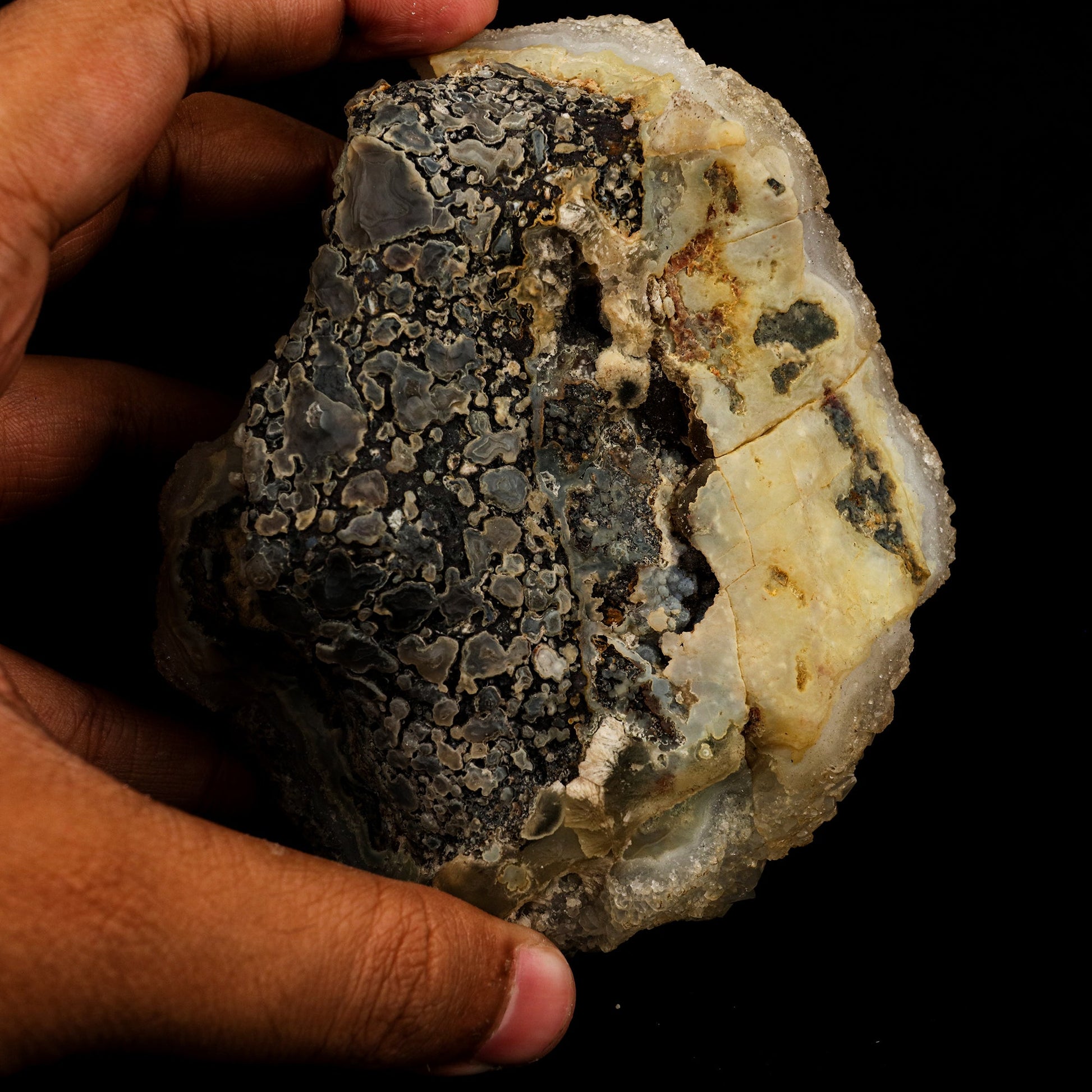 Fluorite balls on MM Quartz Natural Mineral Specimen # B 5736 Fluorite Superb Minerals 