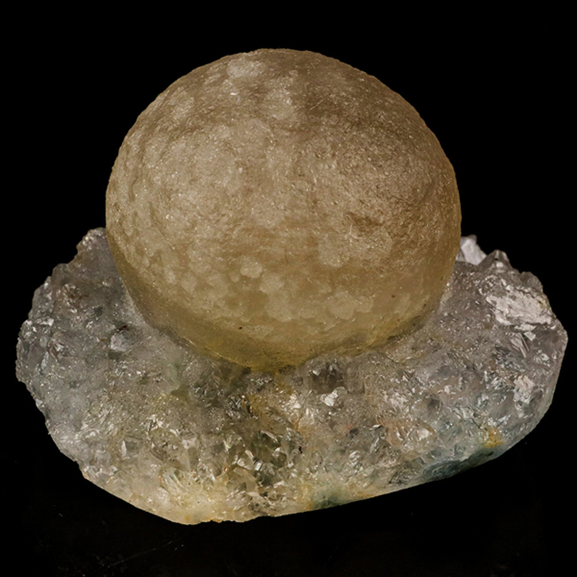Fluorite balls on MM Quartz Natural Mineral Specimen # B 5935 Fluorite Superb Minerals 