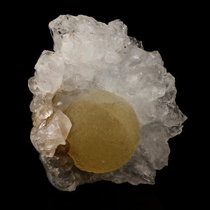 Fluorite balls on MM Quartz Natural Mineral Specimen # B 5943 Thomsonite Superb Minerals 