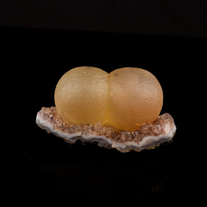Fluorite Dual Ball on Amethyst Very Rare Natural Mineral Specimen # B 6099 Fluorite Fluorite 