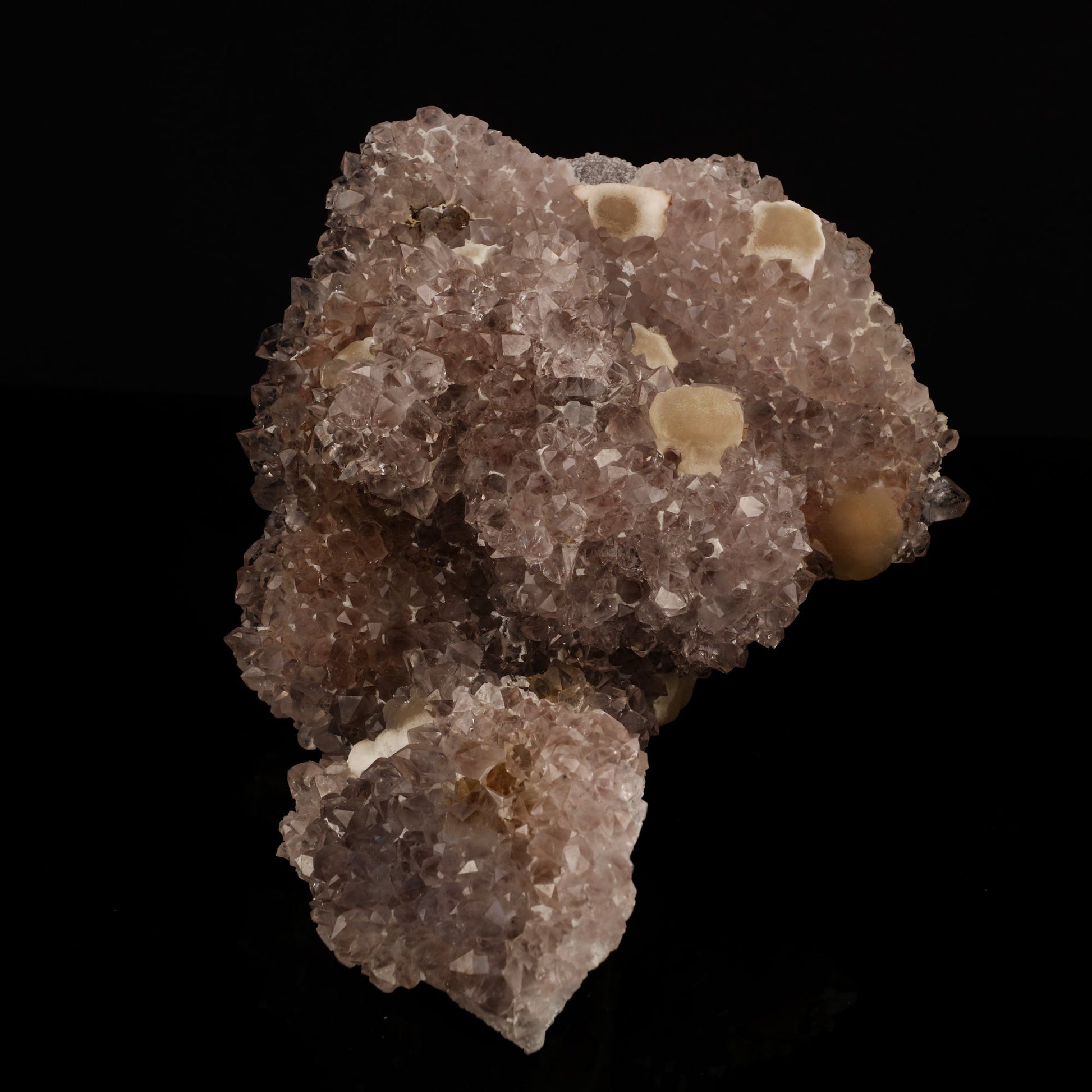 Fluorite on Amethyst Natural Mineral Specimen # B 5608 Fluorite Superb Minerals 