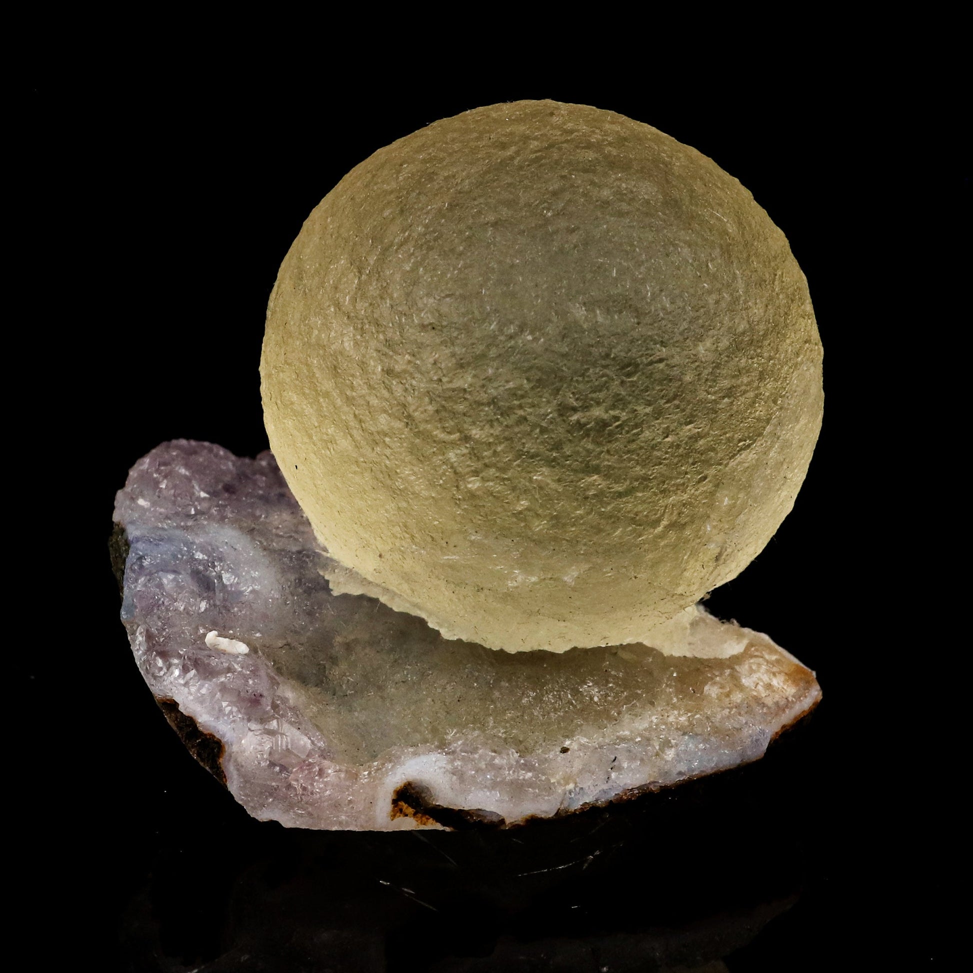 Fluorite on Amethyst Natural Mineral Specimen # B 5724 Fluorite Superb Minerals 