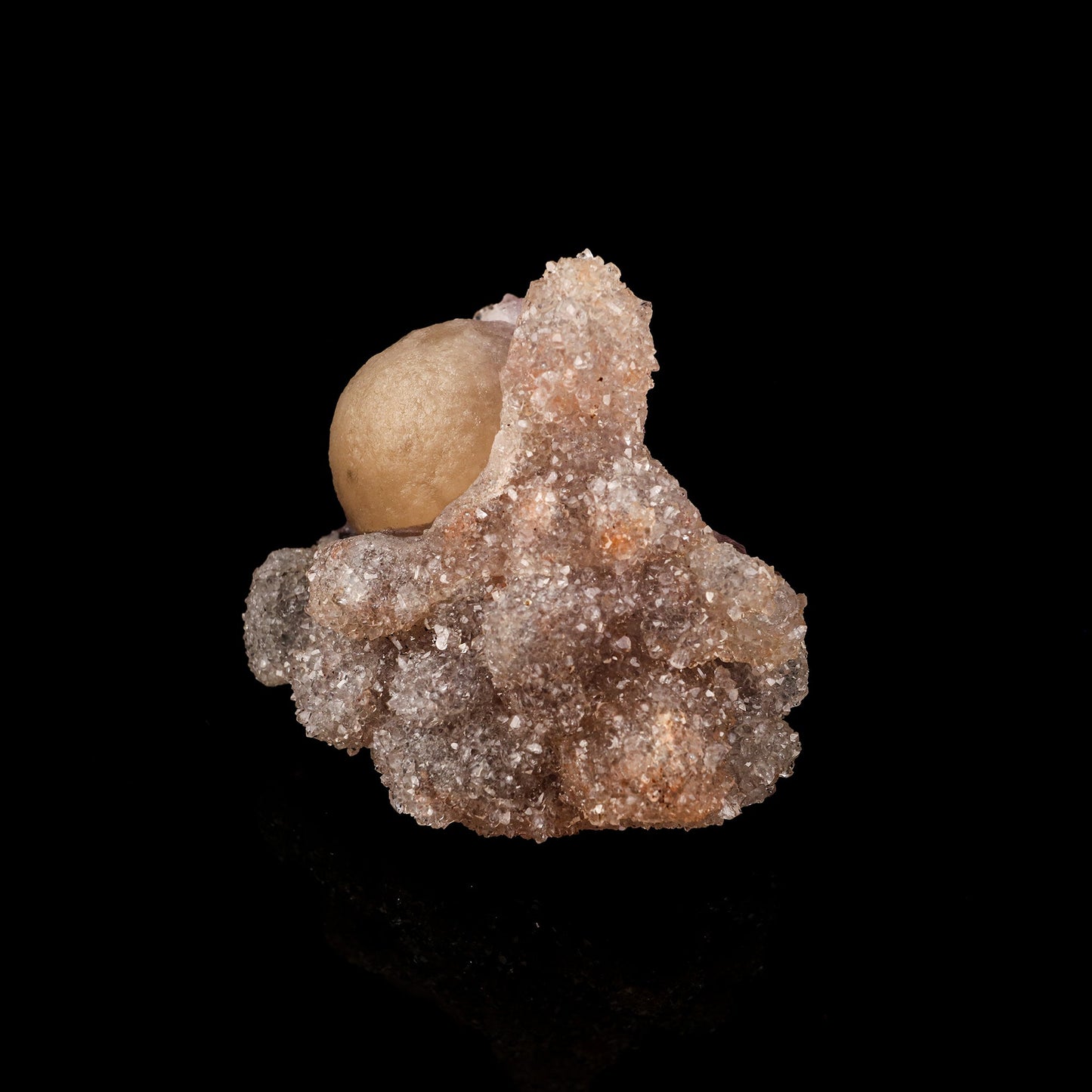 Fluorite on MM Quartz Natural Mineral Specimen # B 5594 Superb Minerals 
