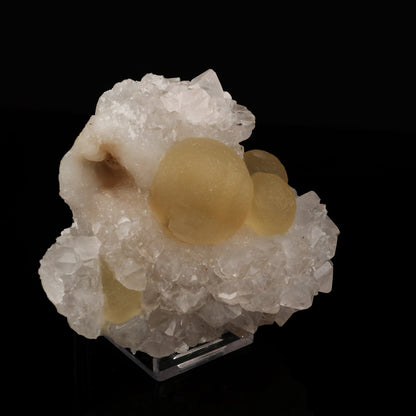 Fluorite on MM Quartz Natural Mineral Specimen # B 5633 Fluorite Superb Minerals 