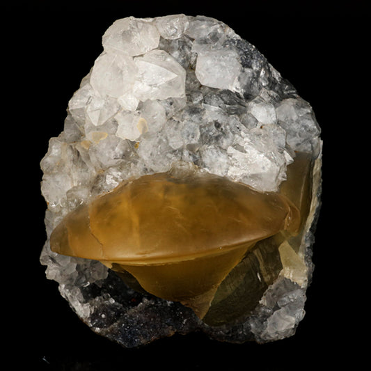 Fluorite on MM Quartz Natural Mineral Specimen # B 6116 Fluorite Superb Minerals 